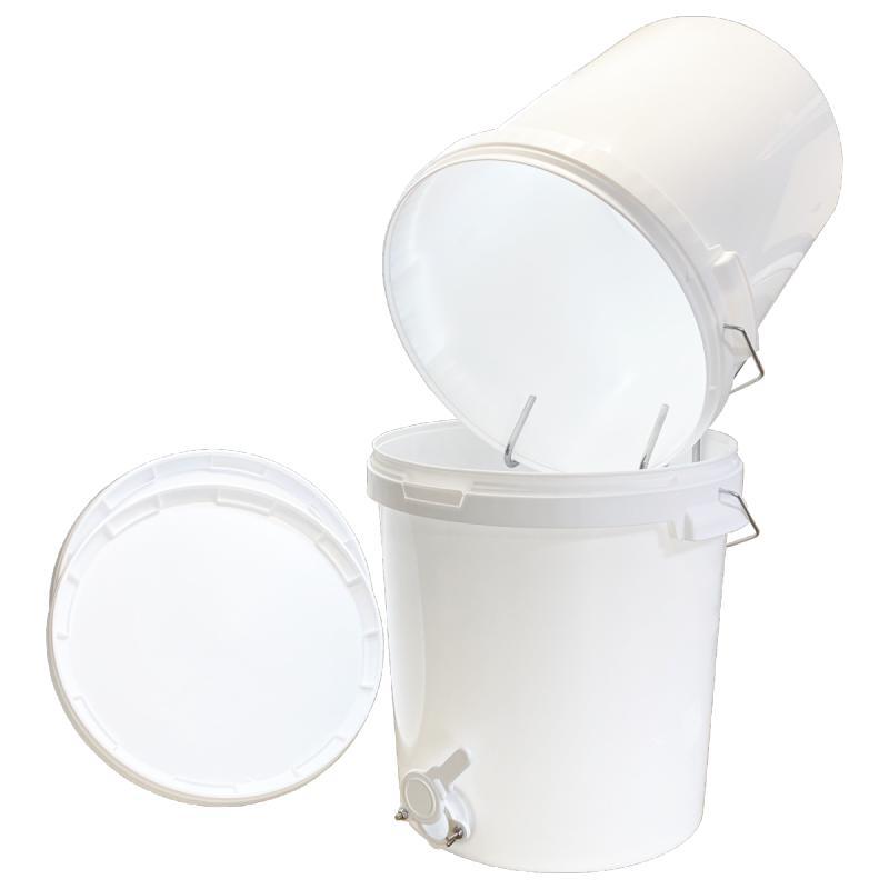 Set: 33L settler + 33L container + drainer