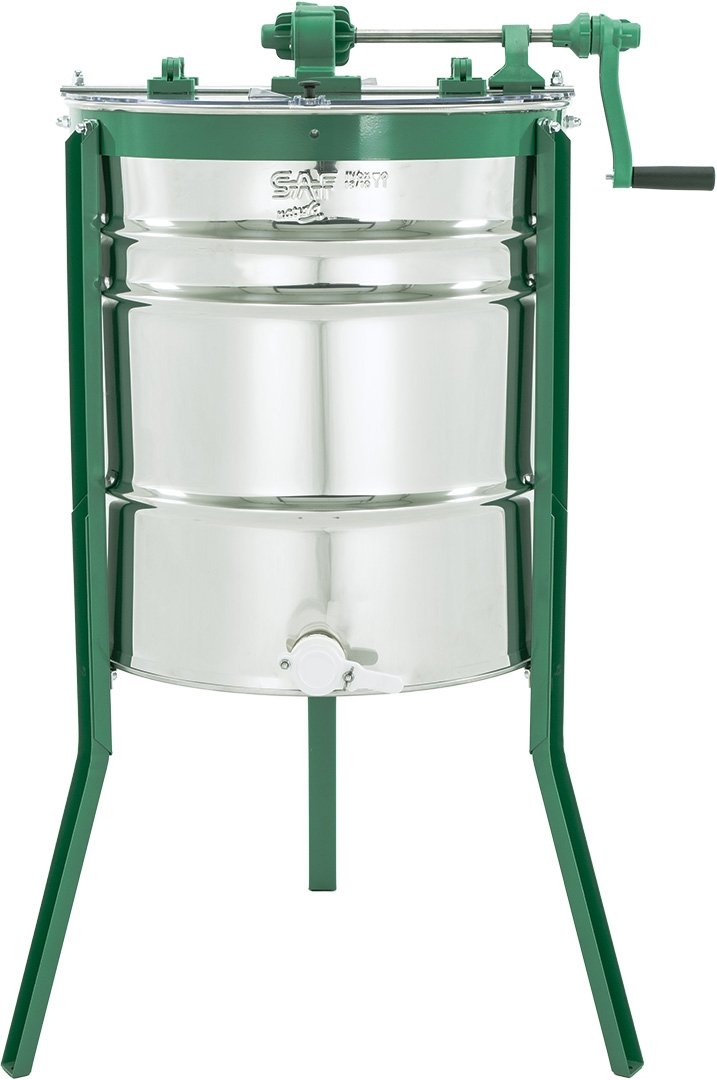 Tangential 4-frame honey extractor Ø525 mm, frame: LN AM, D US, manual – SPECIAL