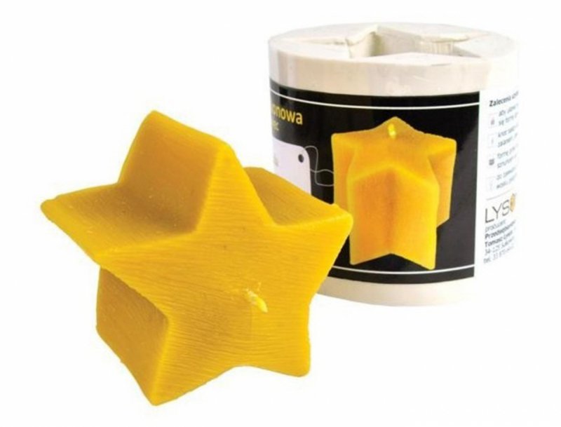 Silicone mold - star - height 7 cm