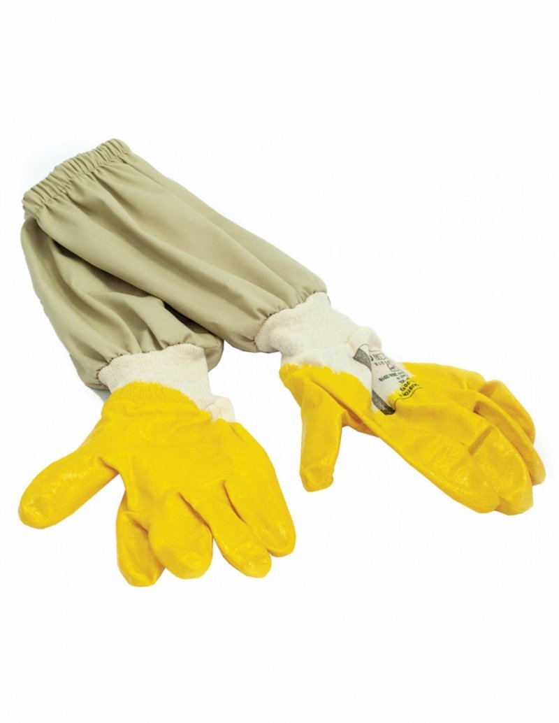 Leather beekeeping gloves (goatskin)