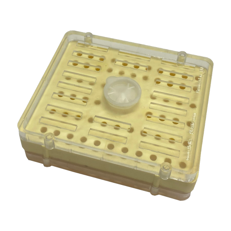 Queen rearing system with 60 holes (QRS_60) Jenter method