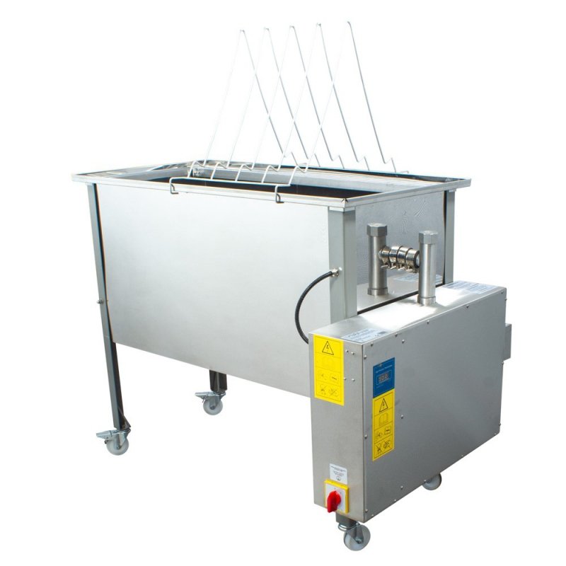 Topiarka do wytopu wosku i stół do odsklepiania w jednym 1500 mm, 400V 