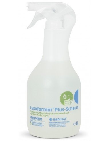 Lysoformin Plus-Schaum, 1 L, z pompką Preparat biobójczy