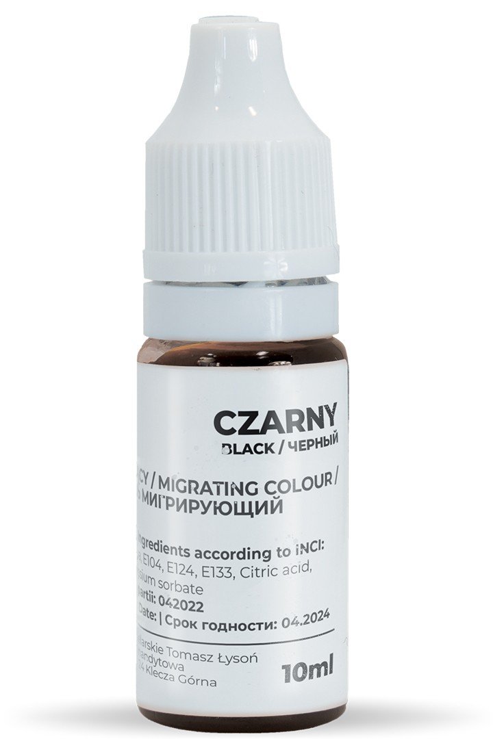 Barwnik migrujący 10ml - czarny