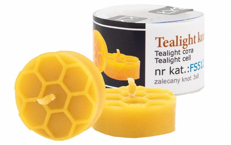 Forma silikonowa - Tealight komórka