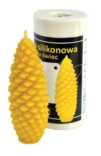 Forma silikonowa Szyszka sosnowa - wys. 8cm