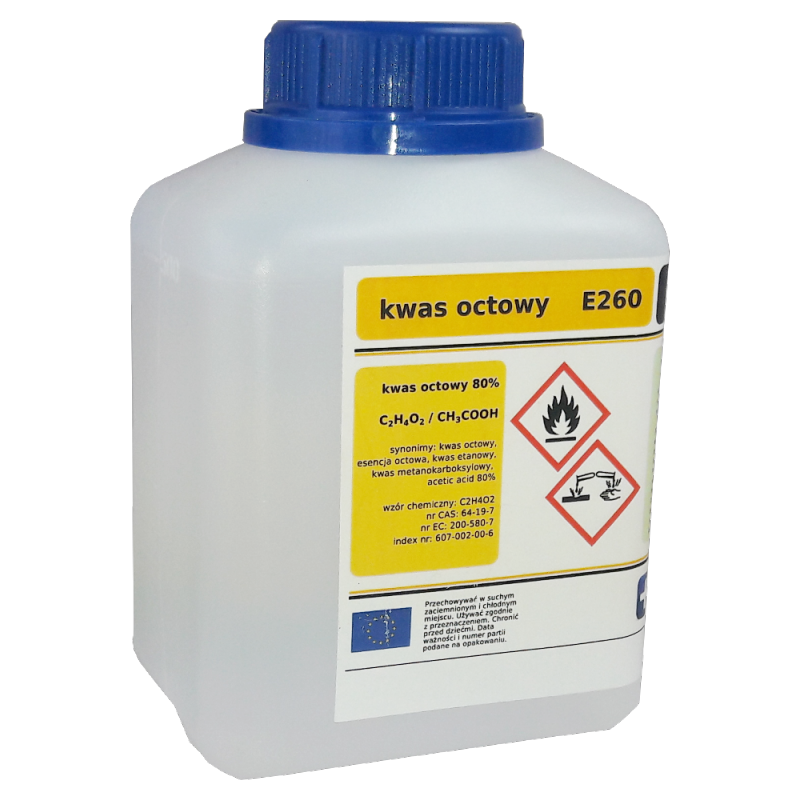  Kwas octowy 80% - 1L