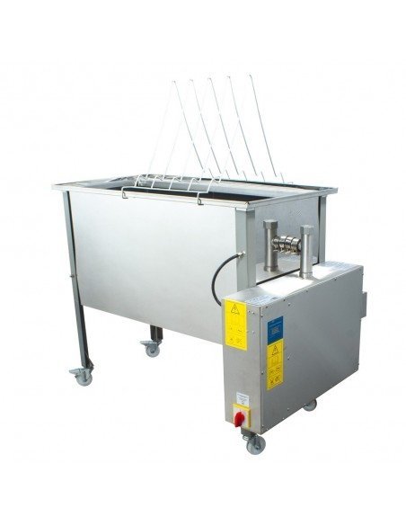 Topiarka do wytopu wosku i stół do odsklepiania w jednym 1500 mm, 400V 
