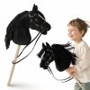 Hobby Horse – koń na kiju dla dzieci 68 cm (czarny)