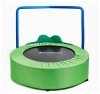 Żabka - trampolina mini dla dzieci - z rączką - 50kg max - 91cm -  do domu i ogrodu