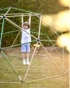 HyperMotion Kopuła do Wspinaczki dla Dzieci XXXL, Geodome, Plac Zabaw w Ogrodzie, Średnica: 3,7 m 