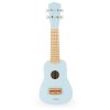 Drewniana gitara dla dzieci - ukulele - kolor niebieski