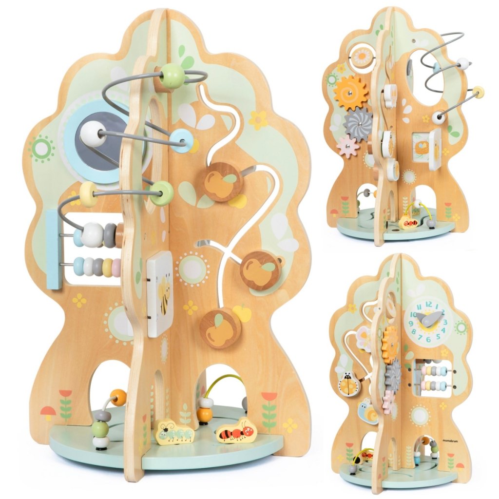 Wooden activity tree cheap
