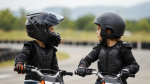 Kask full face vs otwarty dla dziecka — kiedy wybrać który?