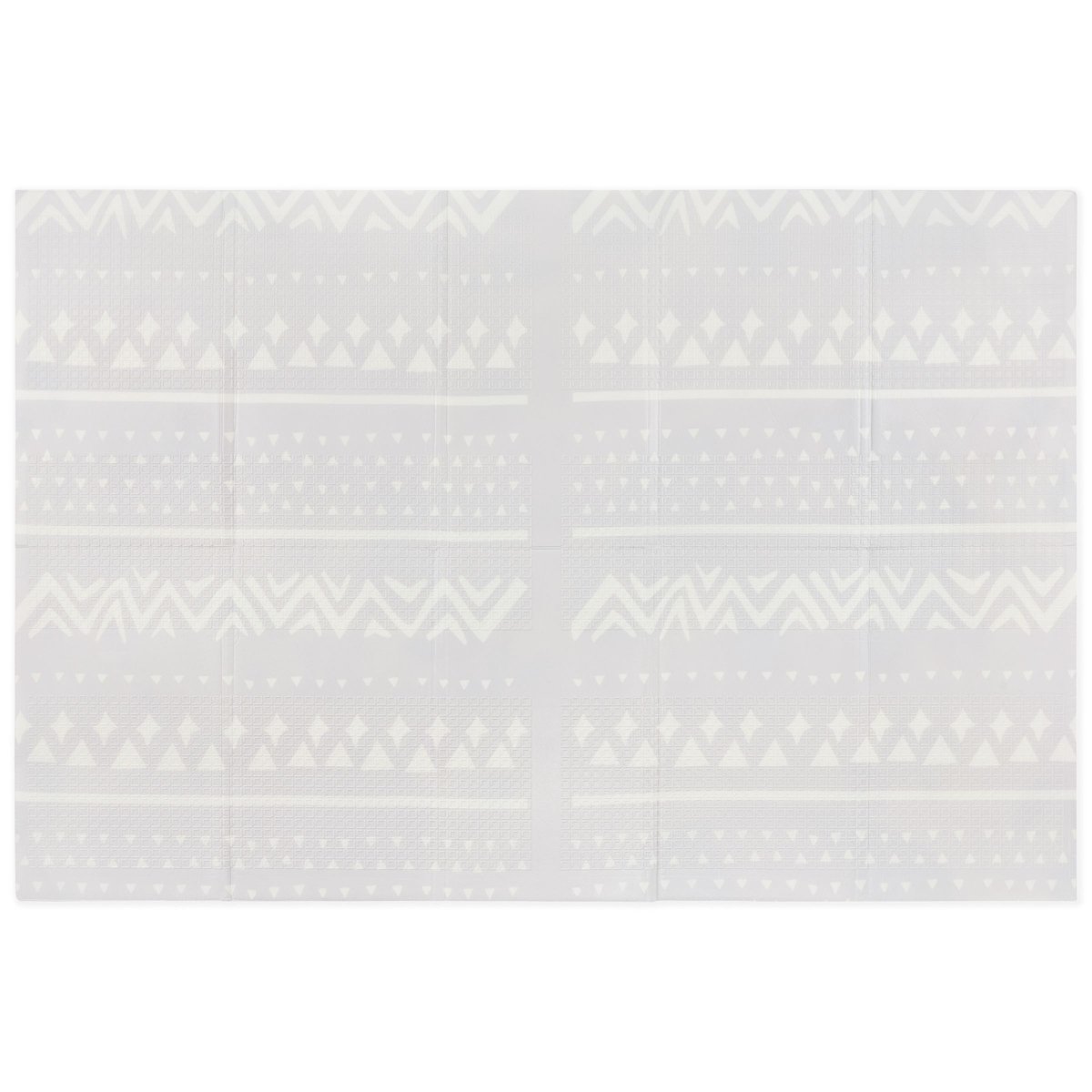 Dwustronna mata piankowa składana 180 x 120 x 1cm - Egzotyczne słonie/Delikatna Szarość