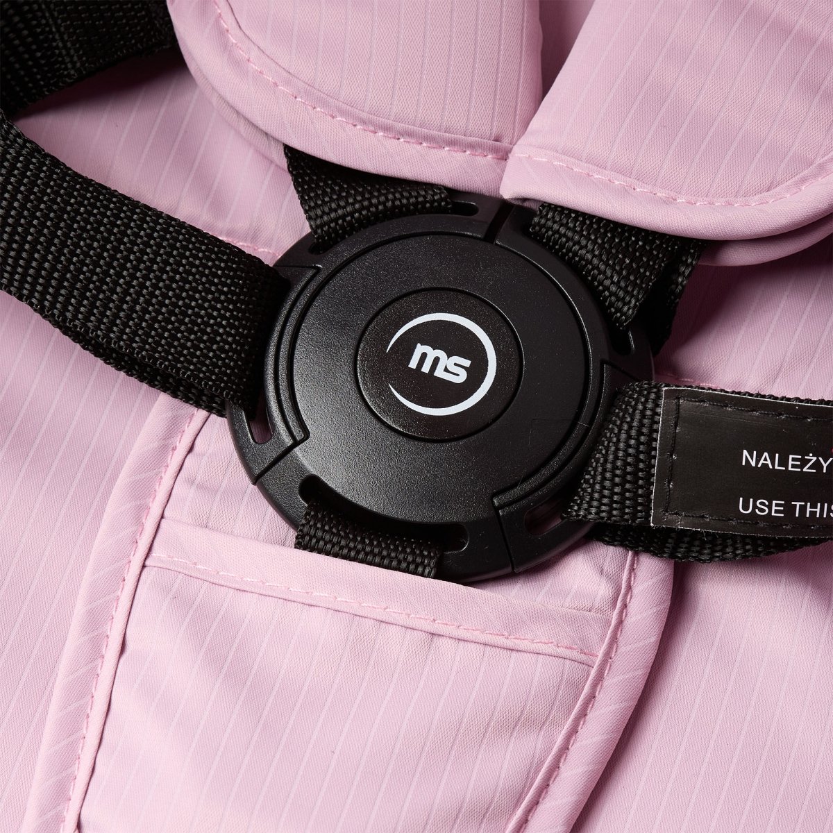 Wózek dziecięcy Spacerówka Moby-System LENA PINK PRO z funkcją WALIZKI