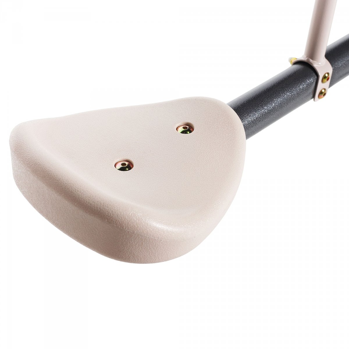 Huśtawka ogrodowa 2w1 - równoważnia z funkcją obrotu 360° - kolor beżowy