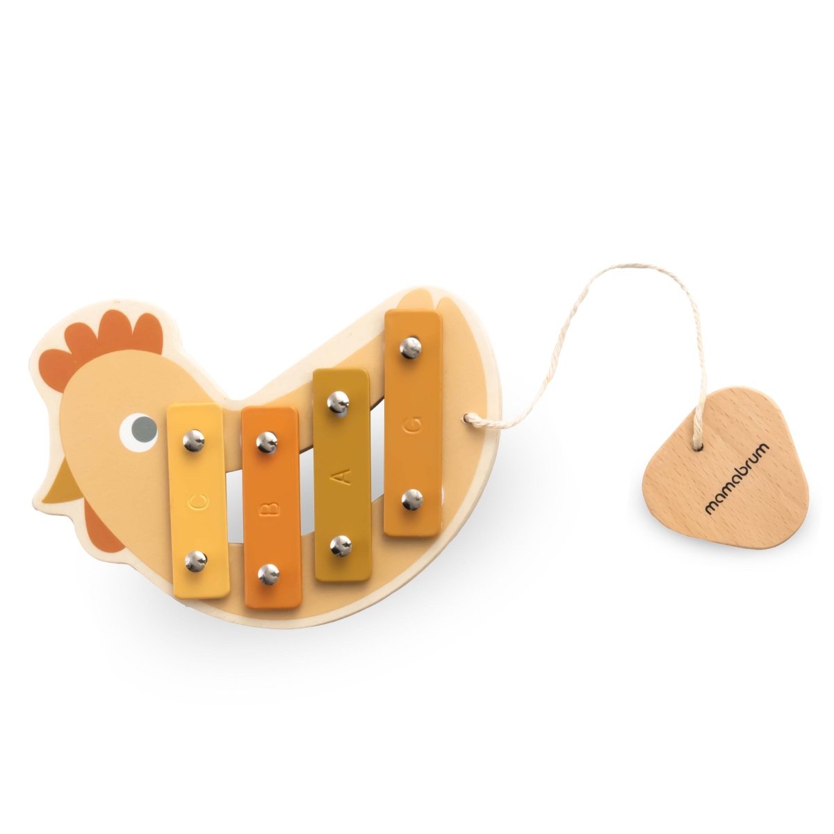 Zestaw instrumentów z motywem kury
