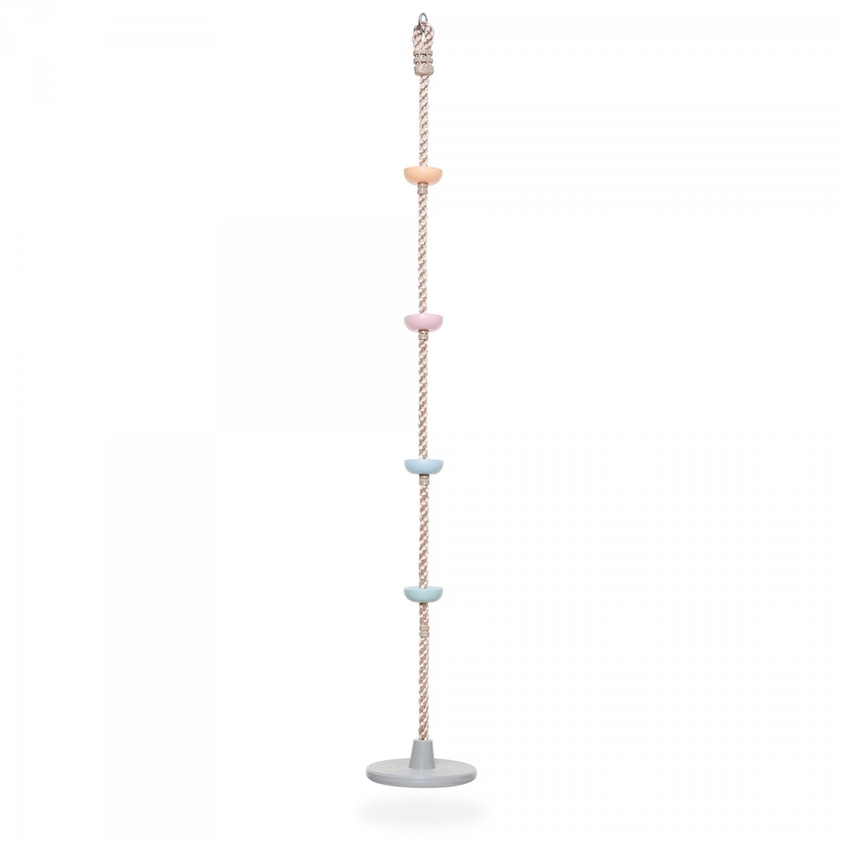 Lina wspinaczkowa dla dzieci z dyskiem i uchwytami - huśtawka ogrodowa HyperMotion