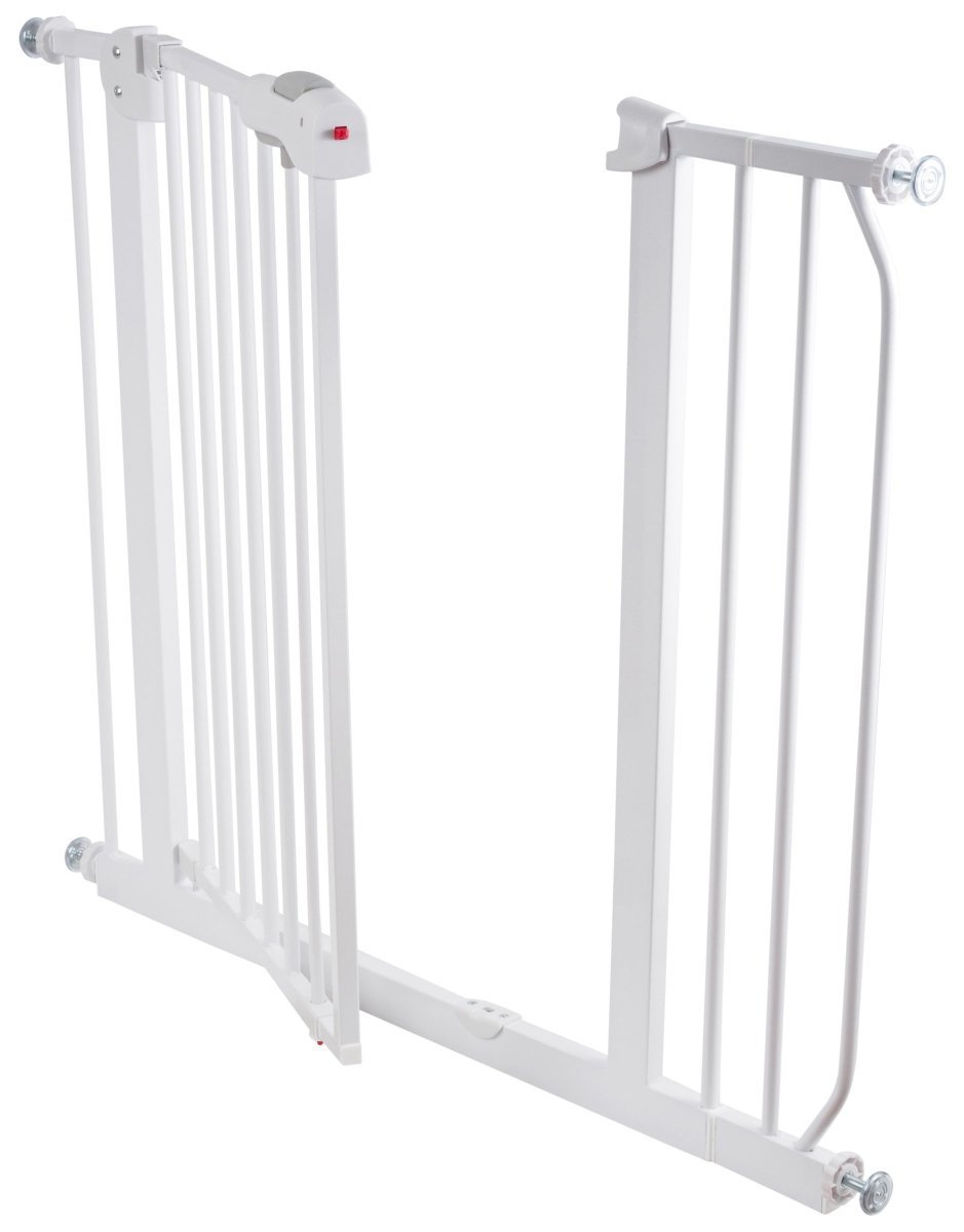 Bramka rozporowa do drzwi i schodów - barierka ochronna zabezpieczająca - szerokość 76...95cm