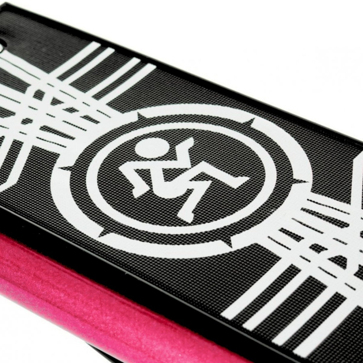 Hulajnoga Hypermotion RUBY 12.2 CHERRY (pompowane koła 30cm) - fuksja/magenta