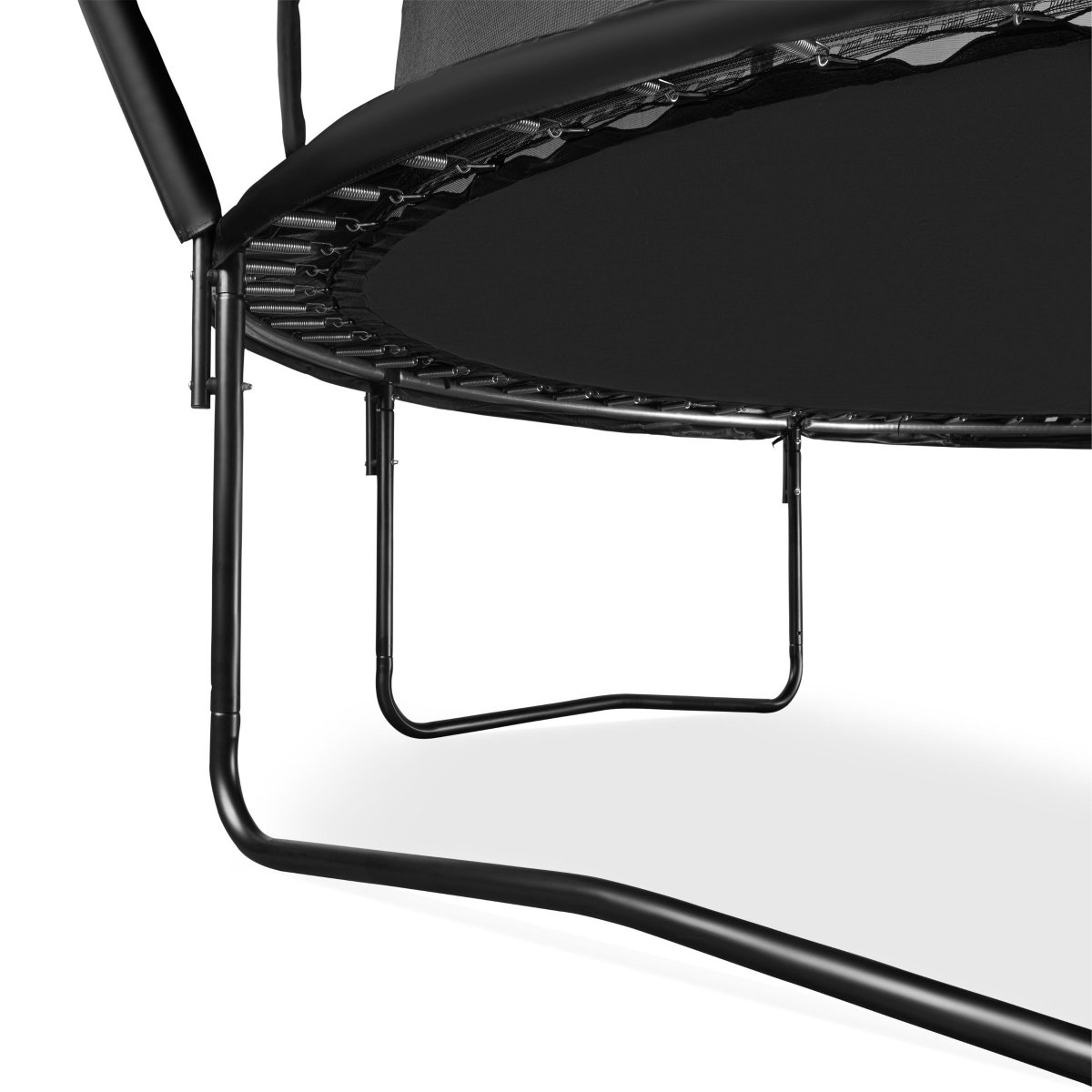 Trampolina ogrodowa XXXL dla dzieci HyperMotion - 430 cm 14FT - z drabinką i siatką wewnętrzną - do domu i ogrodu - 150kg max