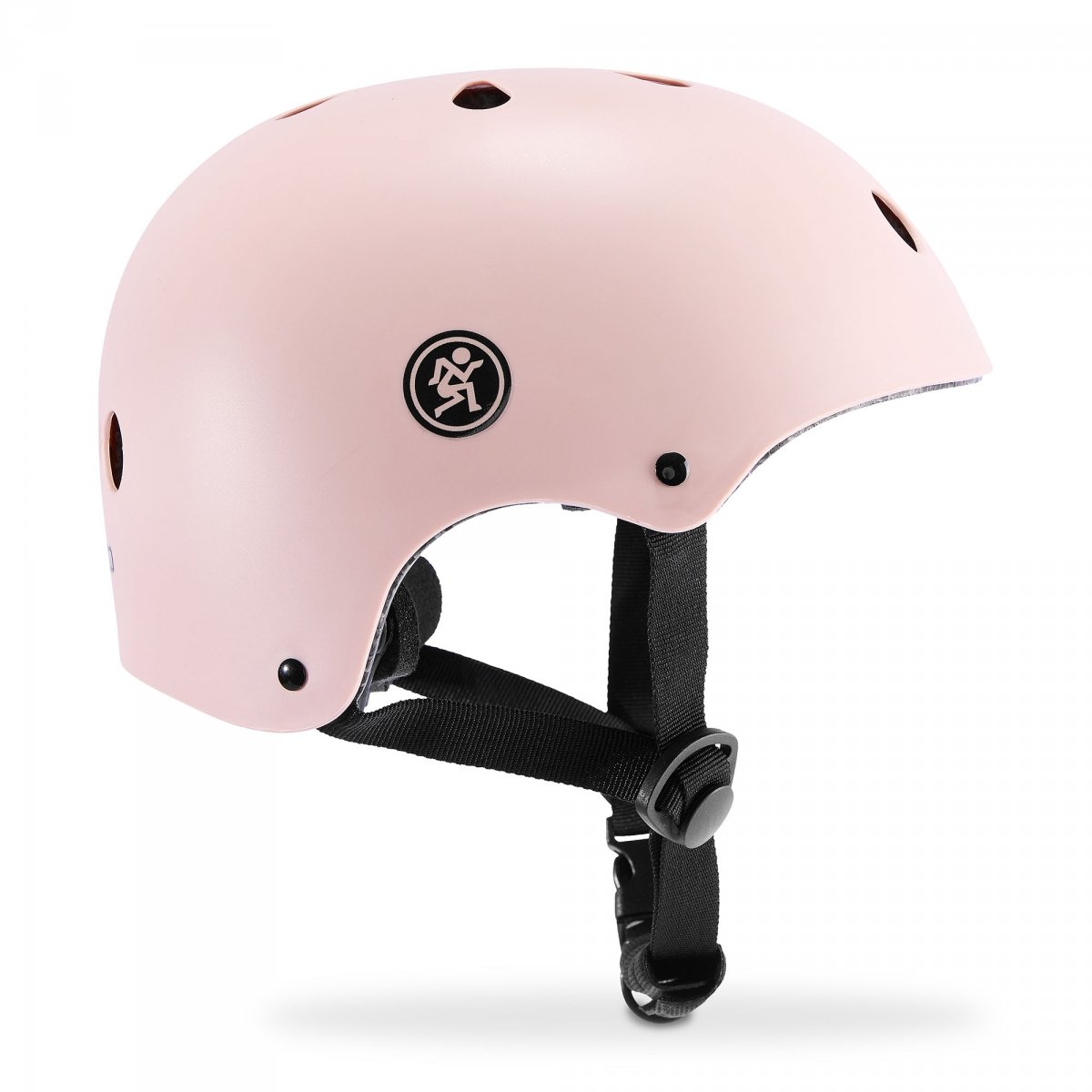 Kask dziecięcy na rower, hulajnogę HyperMotion rozmiar S (46–56 cm), kolor różowy, matowy