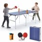Przenośny, składany stół do ping ponga, Tenis stołowy Hyper Motion dla dzieci i młodzieży 152 x 73 x 69 cm 