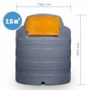 Zbiornik Na Olej Napędowy Swimer Tank 2500L ECO-LINE EXCLUSIVE