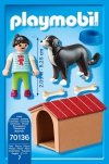 Playmobil Country 70136 Dziewczynka z pieskiem Buda psa