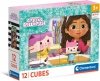 klocki 12 elem Koci domek Gabi Clementon
