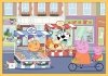 Puzzle Świnka Peppa Mega Pack 10w1 329el Trefl 90358