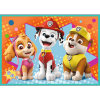 Puzzle Psi Patrol 4w1 Ekipa Psiego Patrolu Trefl 34346 3+