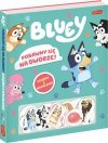 Bluey Pobawmy się na dworze Książka z magnesami