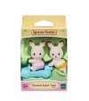 Sylvanian Bliźniaki królików z czekoladowymi uszkami Epoch 5420