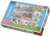 Puzzle Świnka Peppa Mega Pack 10w1 329el Trefl 90358