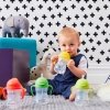 B.BOX Nowy innowacyjny Bidon ze słomką 240ml Malinowy BB00502