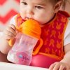B.BOX Nowy innowacyjny Bidon ze słomką 240ml Ananasowy BB00512