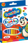 Flamastry Bambino12 kolorów Mazaki szkolne