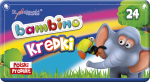 Kredki świecowe Bambino 24 kolory w metalowym pudełku
