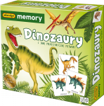 Dinozaury MEMORY Ćwicz Pamięć Gra pamięciowa Adamigo 48el