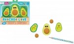 Awokado Gumki do ścierania + Temperówka Avocado