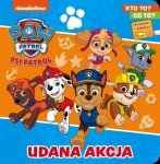 Psi Patrol Udana akcja Ruchome obrazki Motoryka Zagadki Grube Kartki 2+