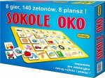 SOKOLE OKO 8 Gier Gra planszowa Rodzinna Adamigo