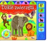 Książeczka dźwiękowa Dzikie Zwierzęta Dźwięki 6 zwierząt