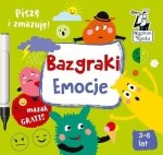 Bazgraki Emocje Piszę i Zmazuje Kapitan Nauka  3+