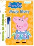  Świnka Peppa Zadania do ścierania Moje Litery + Flamaster