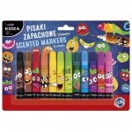 Flamastry Pisaki zapachowe 12 kolory Mazaki Kidea pachnące