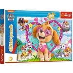  Puzzle Psi Patrol 100 Glitter W blasku Skye Trefl 14818
