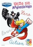 Super Przyjaciele DC Uczę się angielskiego Nauka Naklejki Zadania